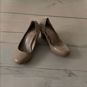 Vince Camuto Elmay Wedge Pump - Tan